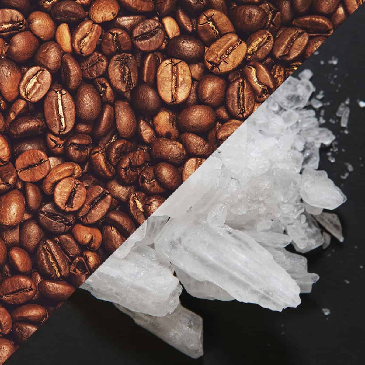 coffee and crystal meth