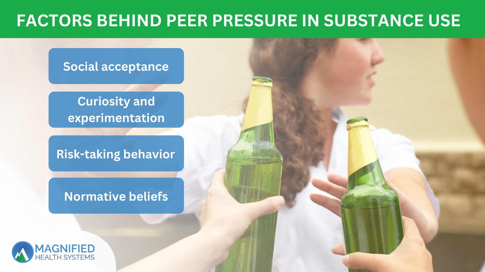 factors behind peer pressure in substance use