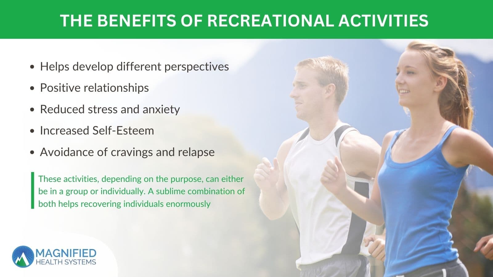 benefits of recreational activities